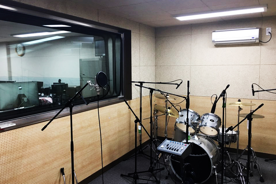 녹음실 사진