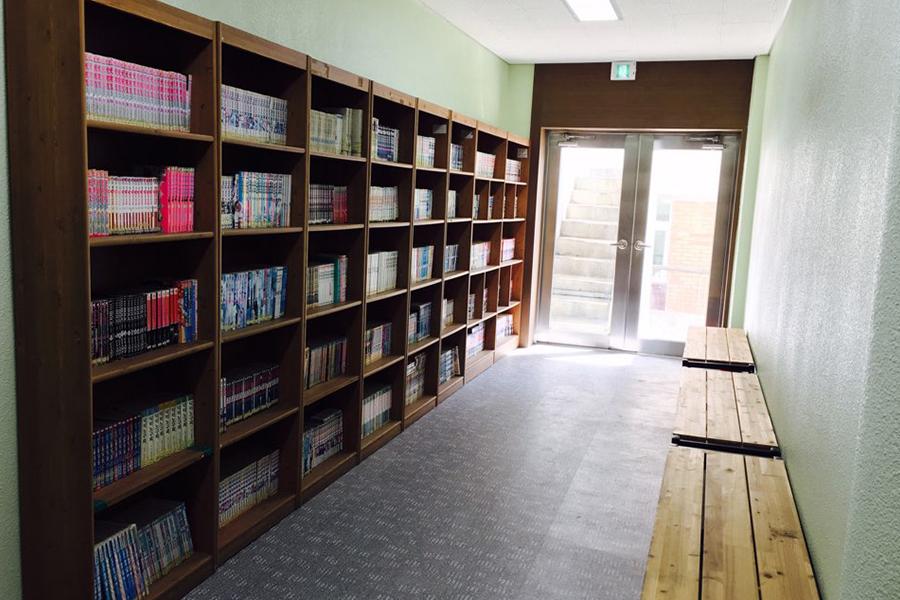 만화책 부스 사진